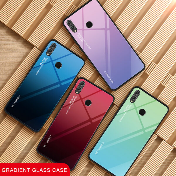 Huawei P Serie Mode Handyhülle Huawei P Smart (2019) Farbverlauf – Bild 2
