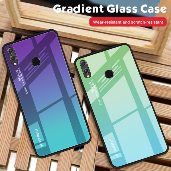 Huawei P Serie Mode Handyhülle Huawei P Smart (2019) Farbverlauf – Bild 5