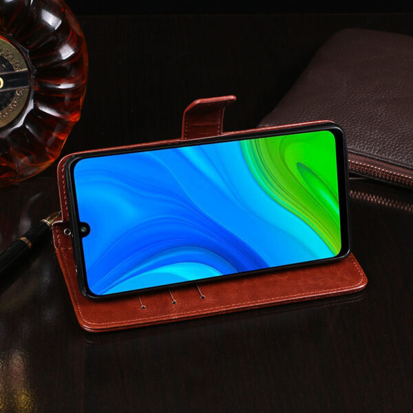 Huawei P Smart Serie PU Einfarbig Einfach Huawei P Smart (2020) Handyhülle – Bild 3