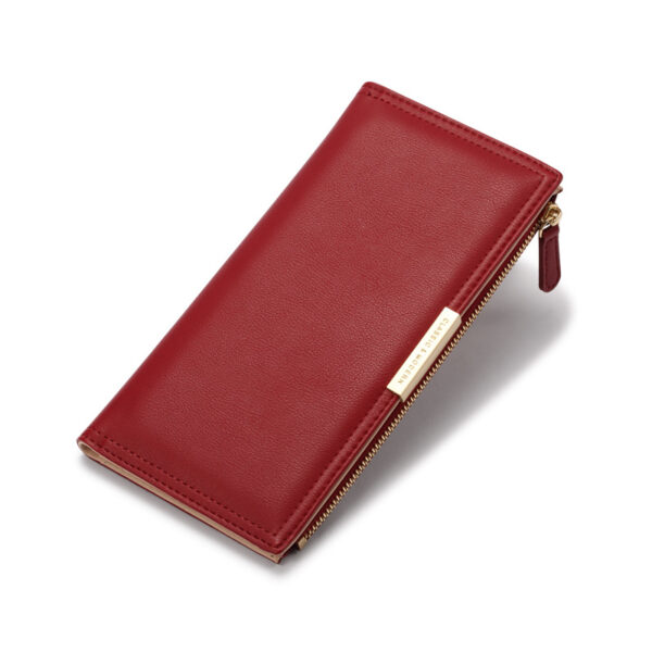 Geldbörsen und Taschen Einfarbig PU Universal Mode Geldbörse – Bild 2